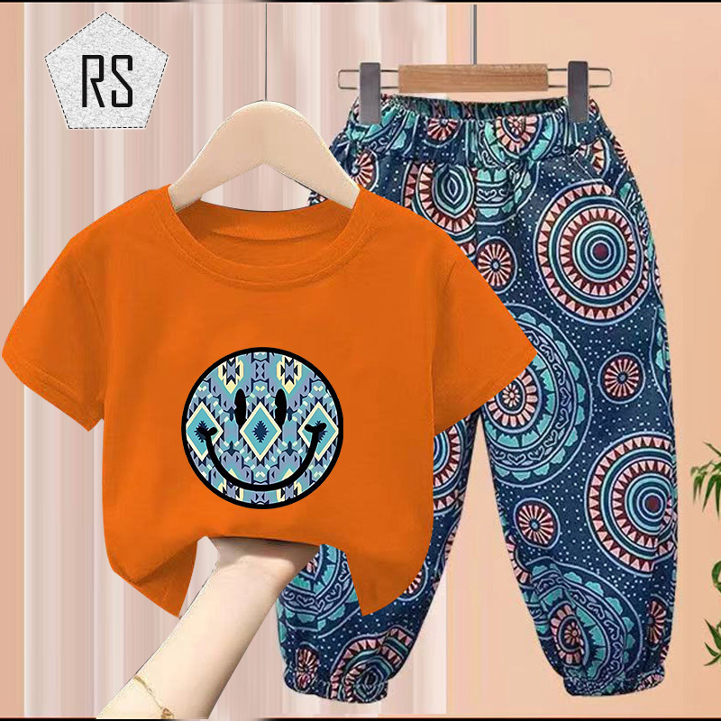 REALSELF เสื้อผ้าเด็กผช เสื้อซับในเด็ก การพิมพ์กราฟิก ผ้าดีและนิ่มสุดๆ เนื้อสัมผัสดีต้อนรับซัมเมอร์24416 ราคา 159 บาท*ส่งฟรี