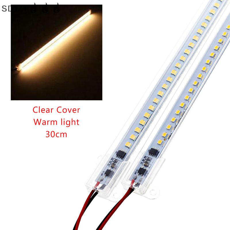 ZZ🔥🔥🔥 แท่งไฟ LED AC220V ความสว่างสูง2835คลิป LED 30ซม. 40ซม. 72หลอด LED แถบแข็งประหยัดไฟ