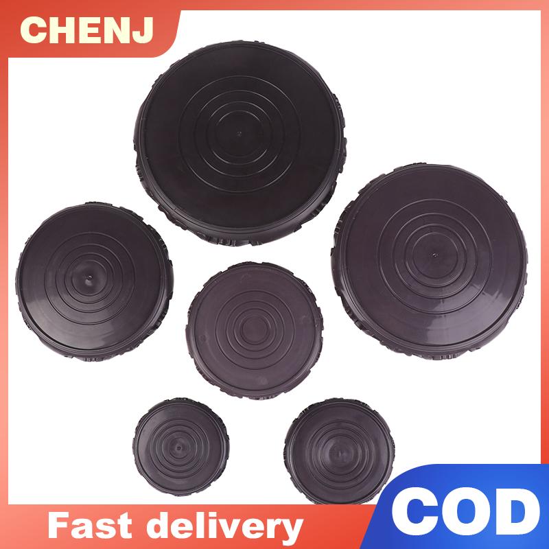 CHENJ ฐานกระถางดอกไม้พลาสติกสำหรับตกแต่งสวนเหมาะสำหรับกระถางดอกไม้ประเภทต่างๆแจกันของตกแต่งโบราณ ราคา 11 บาท*ส่งฟรี