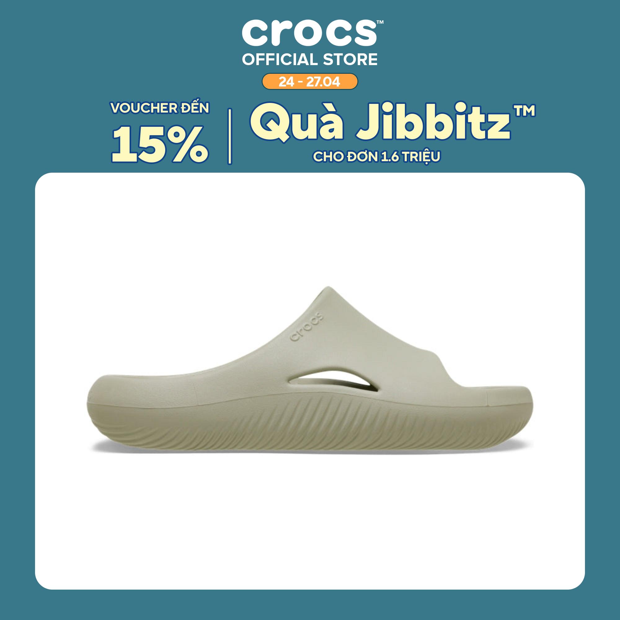 Dép Quai Ngang Unisex Crocs Mellow - Meteor - 208392-1WY
