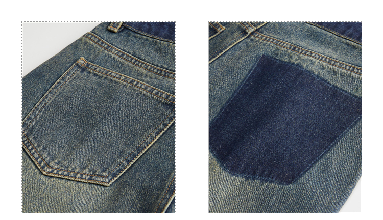 Giordano Women High waist wide leg retro washed denim pants Free Shipping 18414819 · v2