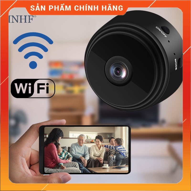 Camera a9 giám sát an ninh ip wifi hd 1080p có cảm biến hồng ngoại nhìn ban đêm