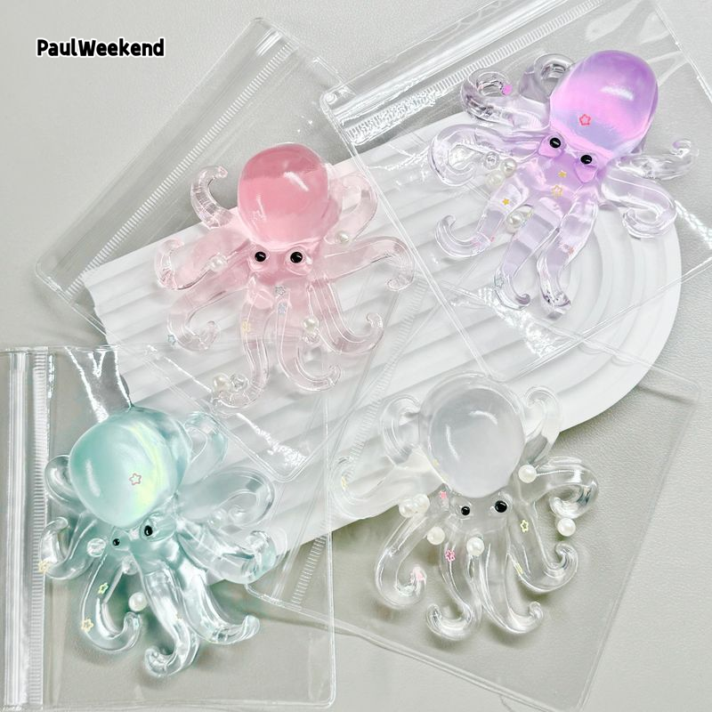 PaulWeekend Cute Octopus Squishy Toy for Stress Relief and Fun Sensory Play ราคา 27 บาท*ส่งฟรี