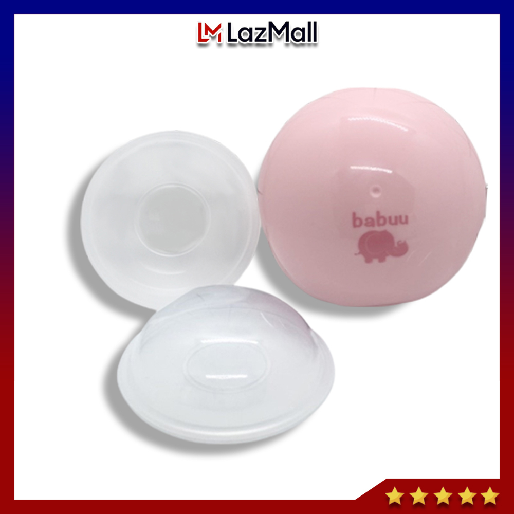 Hộp 2 dụng cụ hứng sữa Babuu Nhật Bản tiện lợi cho mẹ - KB
