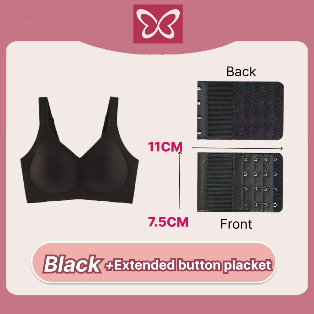 [Plus Size]Chicee Women Seamless Bra for Big Chest Minimizing for Chubby Gathering Side Breast Push-Up Full Cup Anti-Sagging Womenswear Lingerie Bridal Basic Supported Comfortable - Image 4