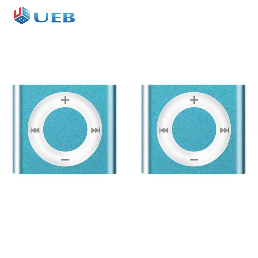 Mini Clip MP3 Player with Speaker TF Card 64G Expansion 180mAh (Light Blue) - Jenama UEB Harga 34 Ringgit*Penghantaran Percuma