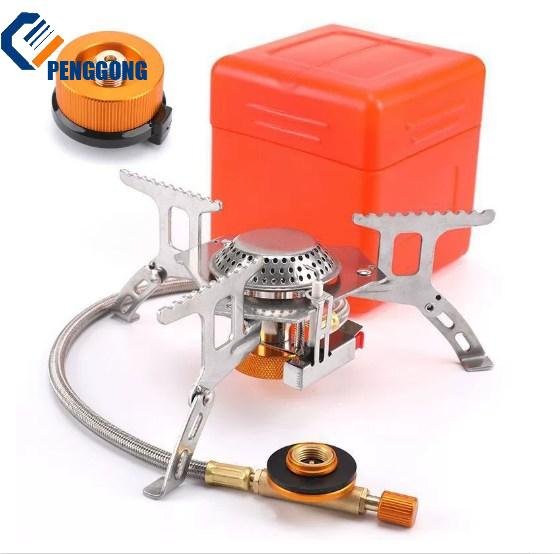 [PENGGONG] Camping Gas Stove 3500W Portable with Adjustable Flame and Stable Folding Legs - ยี่ห้อ penggong ราคา 658 บาท*ส่งฟรี