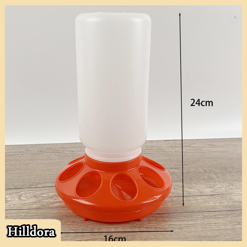 [Hilldora] Gia cầm dày trung chuyển và uống nước thực phẩm quả tự động Gà Chim Chick waterer ăn Rutin gà máng - 2