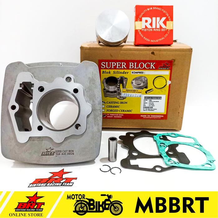 BLOK CAST IRON BRT BORE UP TIGER MEGAPRO GL PRO NEOTECH 66MM 213CC - Halostore Harga  1,483,000 Ringgit*Penghantaran Percuma