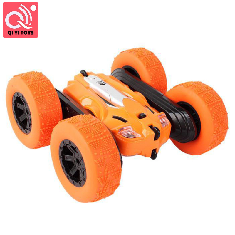 2.4G Remote Control Stunt Car Rechargeable 360 Degree Tumbling Double