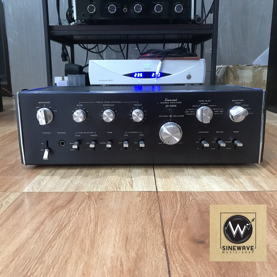 Integrated Amp ยี่ห้อ Sansui รุ่น AU-6600 (Made in Japan) ราคา 14,500 บาท*ส่งฟรี