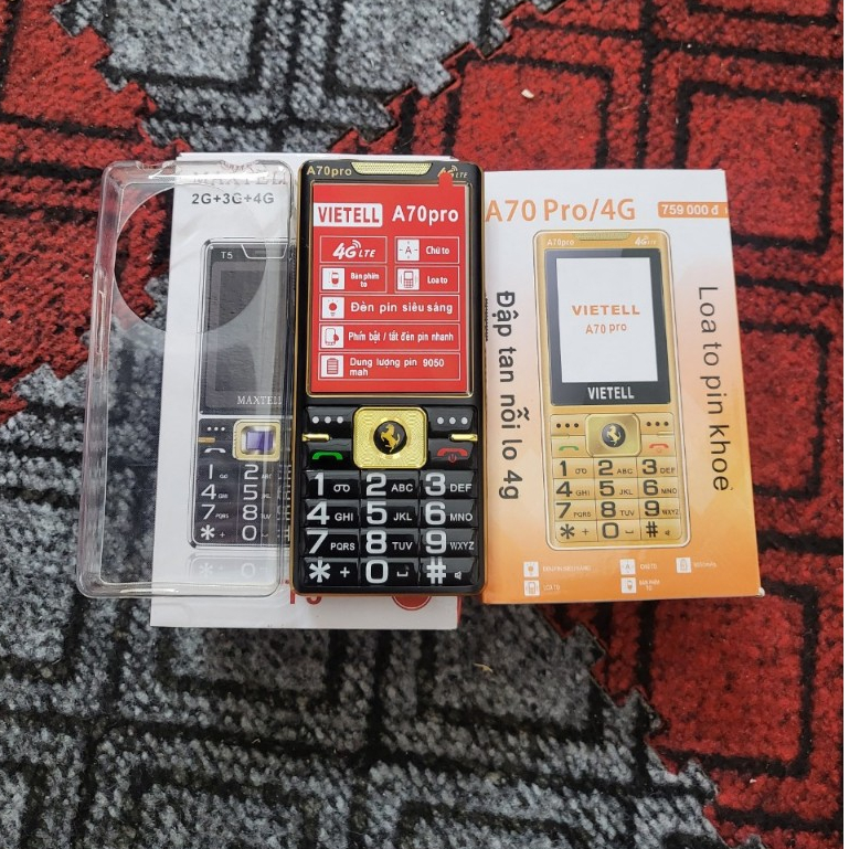 Điện thoại L51 dành cho người già, cao tuổi. sóng chuẩn 4G 2 sim, Pin 5800mah. điện thoại bàn phím chữ to - 2