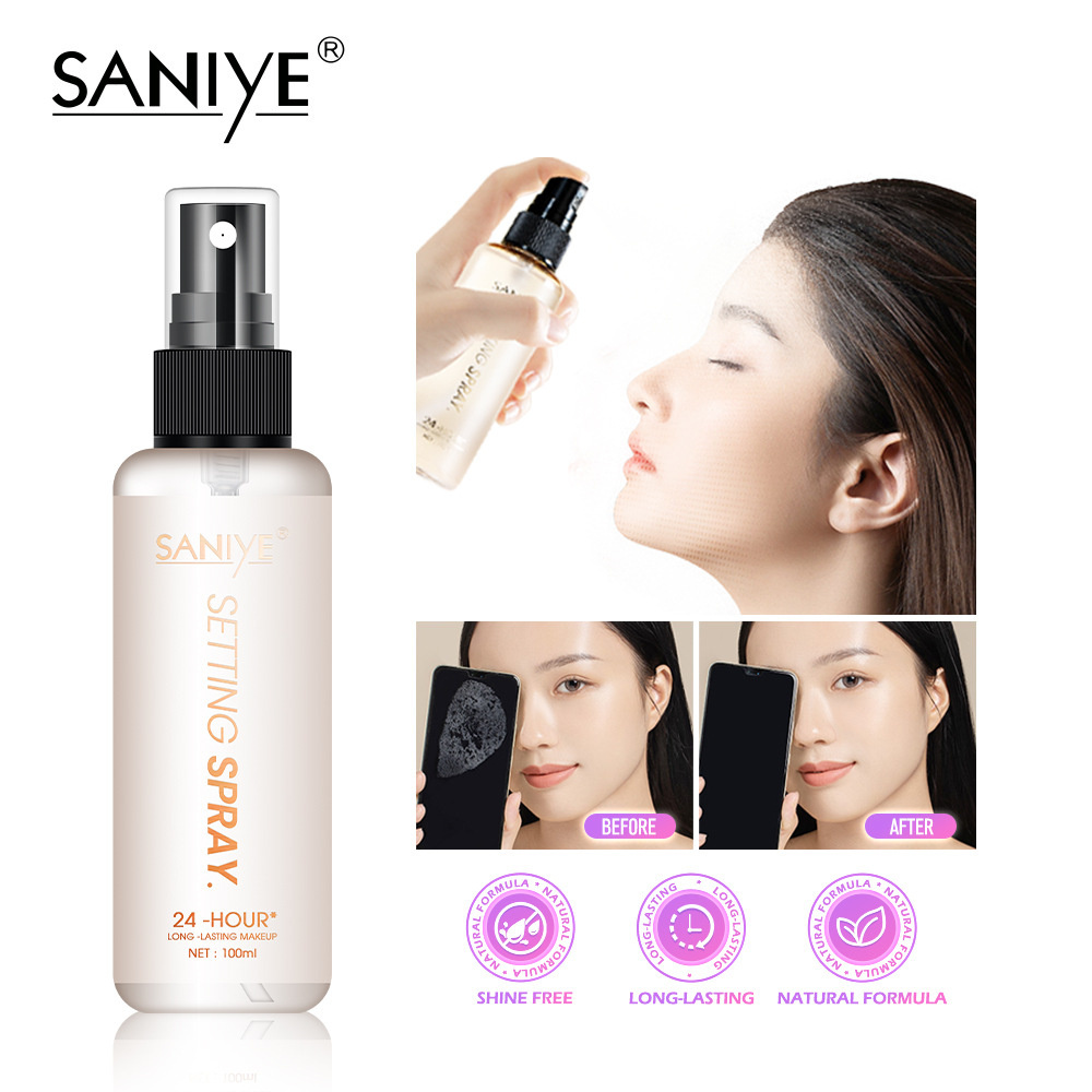 Zwm【giá thấp nhất】 Xịt trang điểm 100ml trang điểm kiểm soát dầu xịt hoàn thiện dưỡng ẩm xịt giữ bền