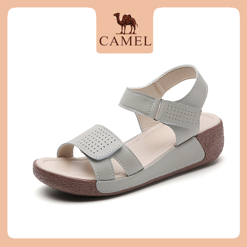 Camel Fashion Summer Beach Sandals with Thick Soles for Women, Comfortable and Soft Sole Women's Sandals Cam188051309 ราคา 1,331 บาท*ส่งฟรี