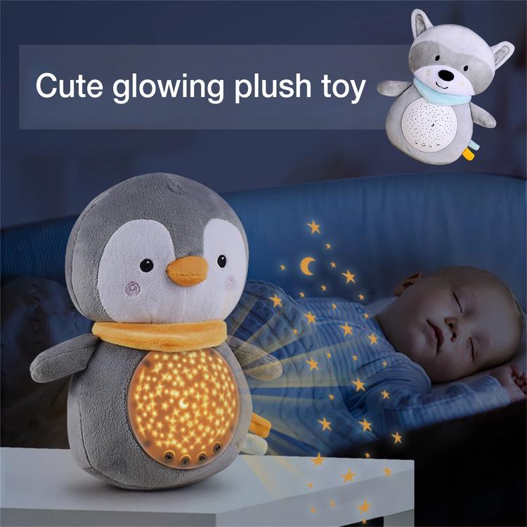 Sleep Snoother Musical Crib Toy Sound Machine Twinkle Plush Animals