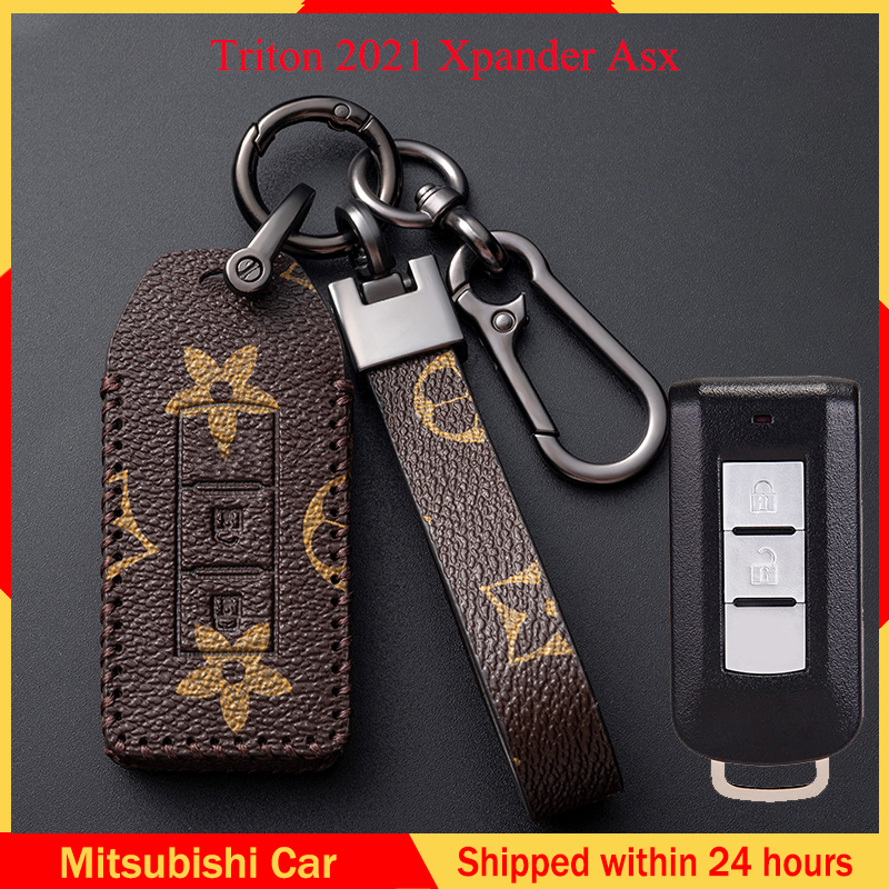 Vỏ chìa khóa for mitsubishi triton 2021 xpander asx móc chìa khóa ô tô