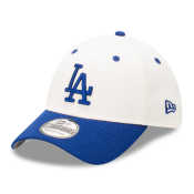 New Era Dodgers Chrome Two Tone Gray White Cap