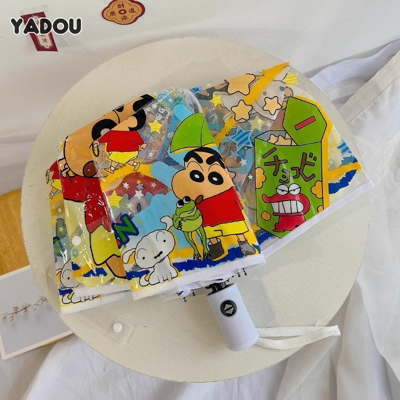 YADOU dù trẻ em,Ô trẻ em, ô trong suốt, ô tự động, ô cán thẳng, không thấm nước, ô xếp dễ thương, ô 