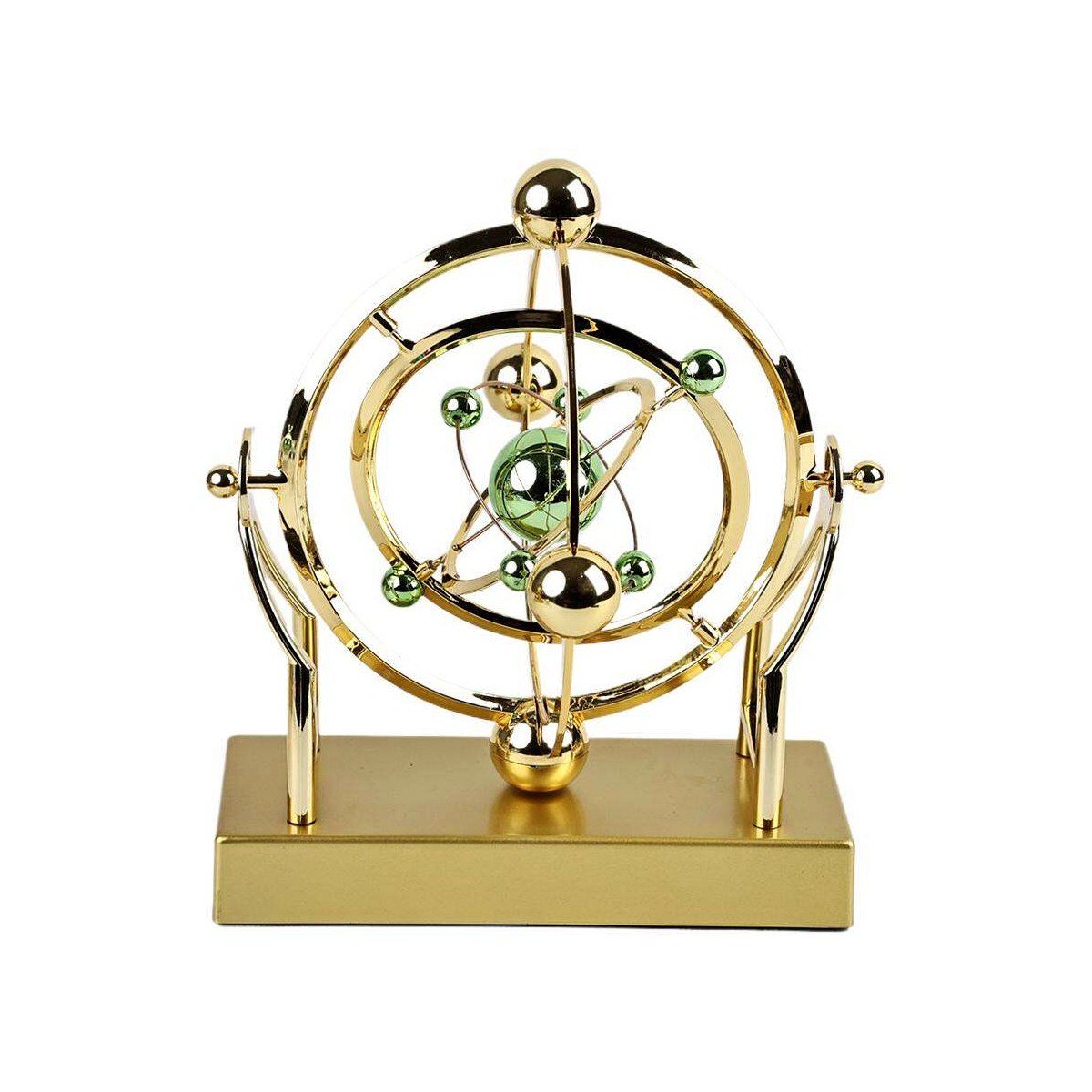 【High-quality】 Celestial Orbit Pendulum Perpetual Motion Machine Kinetic Art Desk Decor Astronomy Model for Home Rotating Sculpture