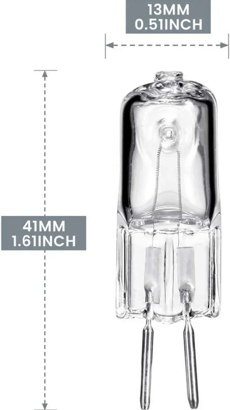 Bóng đèn Halogen G5.3 220V 200W 100W 150W 100W 70W 50W 35W 20W 15W máy làm việc bóng đèn 220V G5.3 bóng đèn halogen