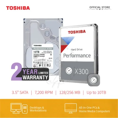 Toshiba Performance X300 3.5 inch Internal Hard Disk Drive 4TB / 6TB / 8TB / 10TB
