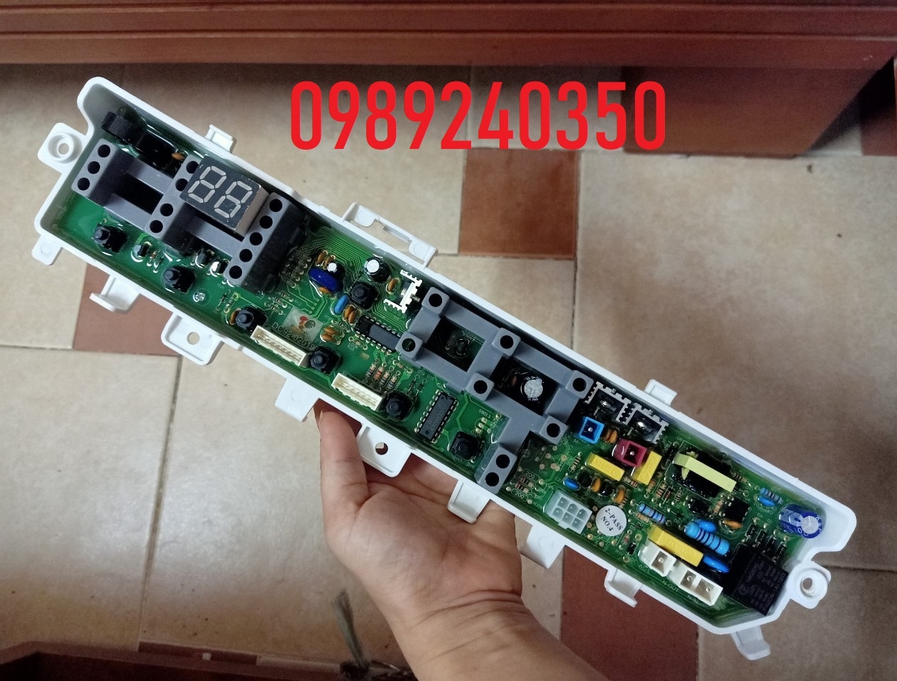 Bo mạch máy giặt Samsung 7 phím mới chính hãng