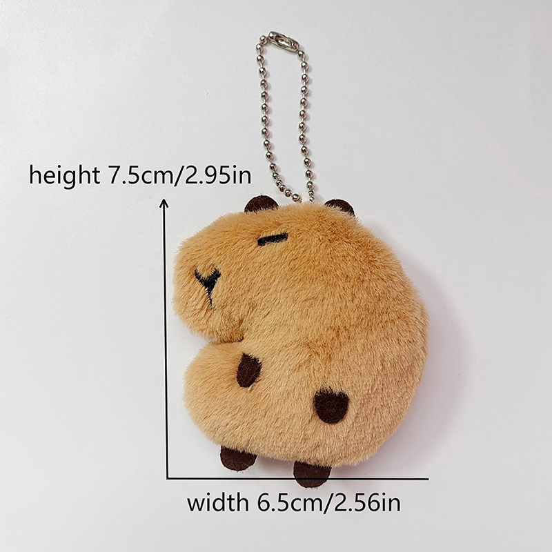 Compre Resin Capybara Acrylic Keychain Cartoon Capybara Capybaras