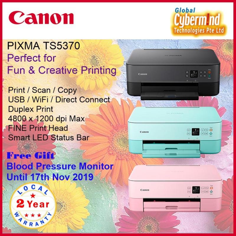 Canon PIXMA TS5370 Print Scan Copy WiFi Duplex Photo Printer Singapore