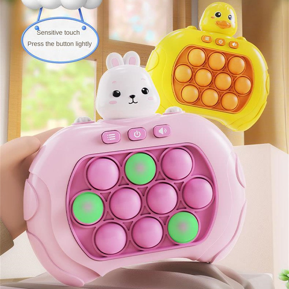 Flewwer Pop-it đẩy bong bóng máy chơi trò chơi trẻ em Trò chơi giáo dục Pop-it trò chơi câu đố máy chơi trò chơi đẩy tốc độ đột phá