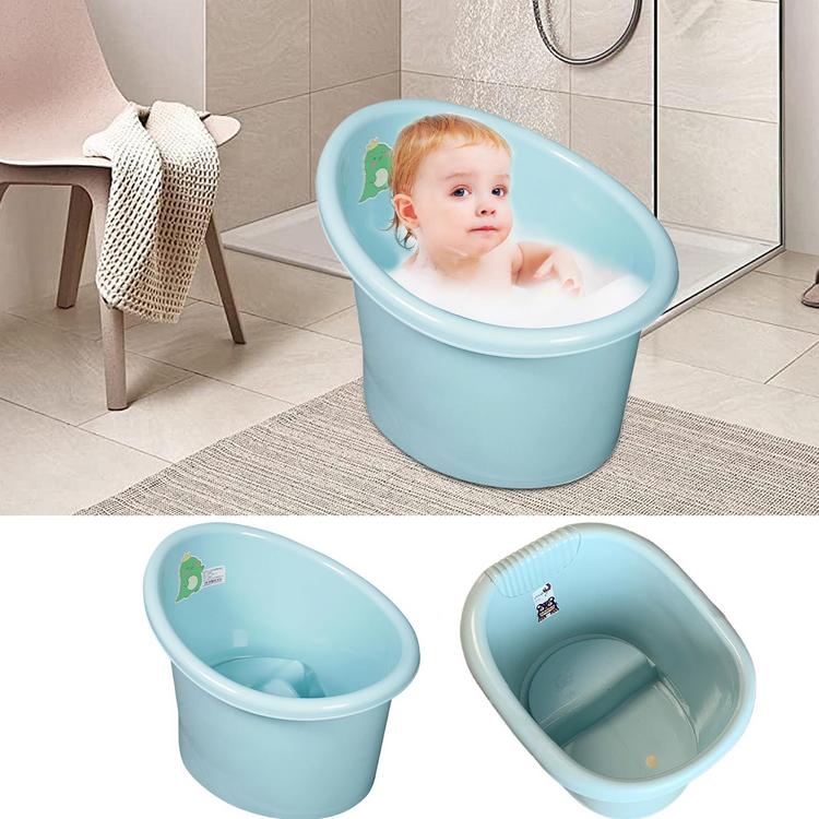 อางอาบนำเดกสำหรบเดก อางอาบนำเดกแบบพกพาสำหรบเดนทาง อางอาบนำเดกวยเตาะแตะตามหลกสรระศาสตร ฉนวนอางอาบนำเดนทางกนลนทสะดวกสบายสำหรบเดกชายหญง handy ราคา 1,018 บาท*ส่งฟรี