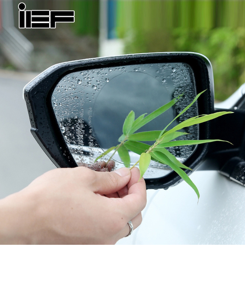 IEF Car Rearview Mirror Anti-Rain Film Full Screen Waterproof Anti-Fog Protective Sticker for Side Mirrors and Windows Giá 22,310 Đồng*Miễn phí vận chuyển