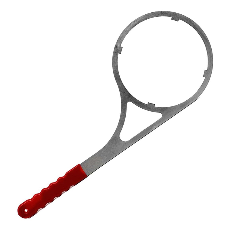 Yours MO-6.25" Heavy Metal Wrench Replaces Plastic Wrench Extended Handle with Rubber Wrapping Providing Water Filter Tools