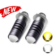 2023 T19 P15D Dual Color LED Motorcycle Headlight Bulbs