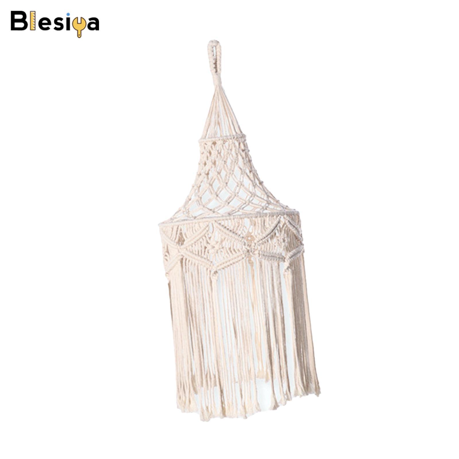 Chiếu sáng phòng tắm Chụp đèn blesiya macrame Ốp treo đèn treo Boho cho