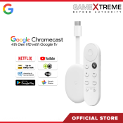 Google Chromecast with Google TV HD - Snow Edition