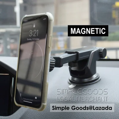 Car Phone Holder Magnetic Phone Holder Suction Mount - Simple Goods