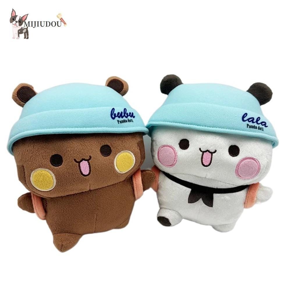 MIJIUDOU Búp bê gấu trúc Búp bê nhồi bông gấu trúc BuBu và DUDU Búp bê nhồi bông Đồ chơi trẻ em Búp 