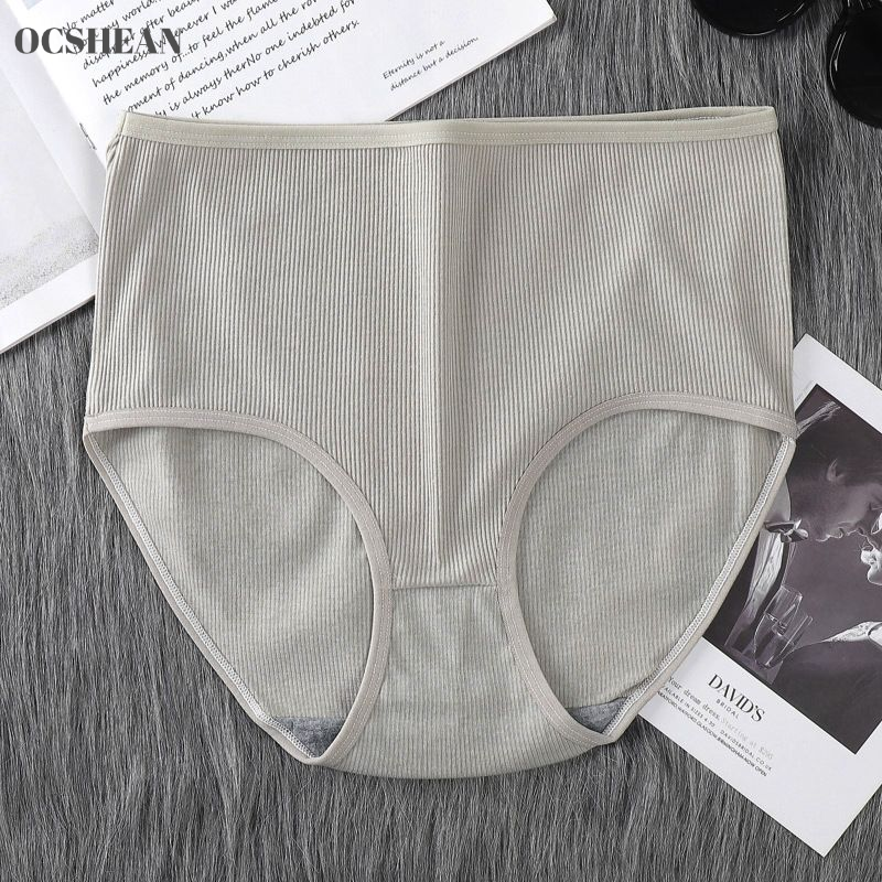OCSHEAN High-Waist Shaping Underwear for Women with Comfortable Knit Fabric ราคา 18 บาท*ส่งฟรี