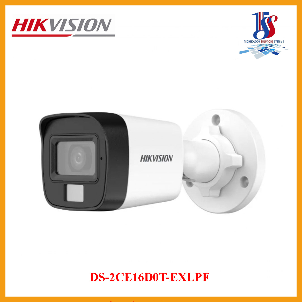 Camera HDTVI (cable đồng trục) 2MP Dual Light HIKVISION DS-2CE16D0T-EXLPF - Hàng chính hãng bảo hành 24T