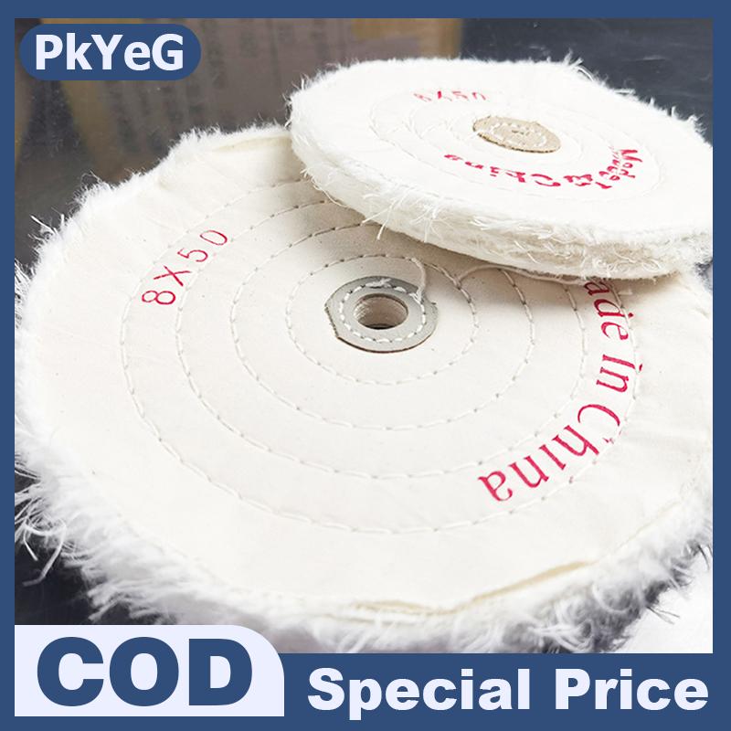 PkYeG 3 4 5 6 7 8 bánh xe Buffing đánh bóng bánh xe bông Lint vải Buffing bánh xe vàng bạc trang sức gương đánh bóng bánh xe Flannelette Giá 47,162 Đồng*Miễn phí vận chuyển