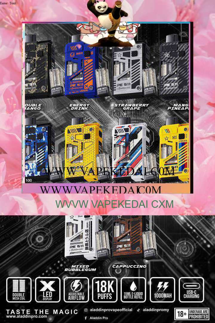 aladdin pro vape 12000 puffs Aladdin Enjoy Disposable 12000 Puff Starter Kit main image 0