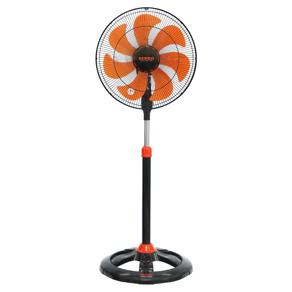 Quạt đứng thân sắt f23 senko 7 lá sải cánh 39cm 65w dts1607