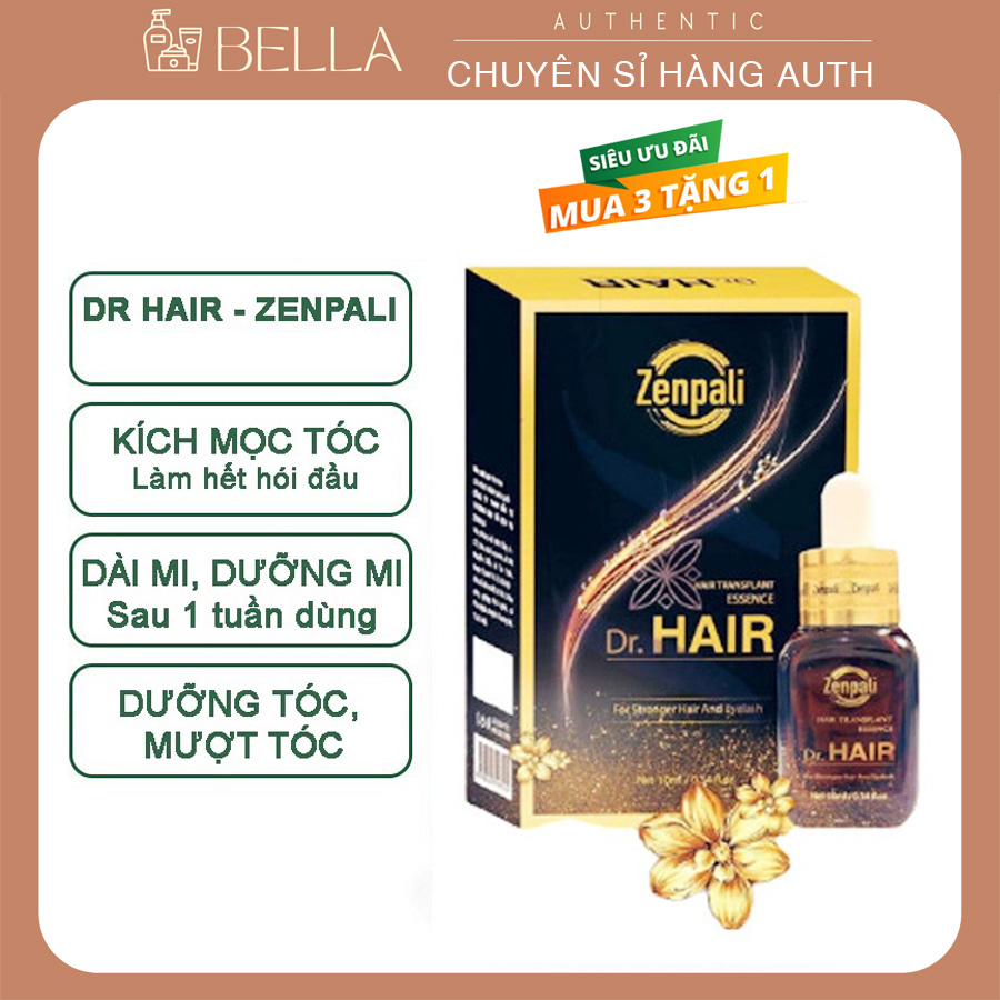 Tinh chất dài mi mọc tóc Zenpali Dr Hair dung tích 10ml tác dụng giúp dài mi và mọc tóc