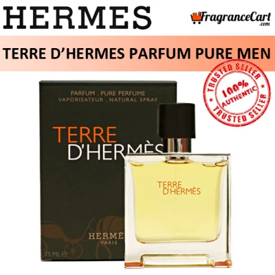 Hermes Terre D'Hermes Parfum Pure Perfume for Men (75ml) Hermès Paris DHermes [Brand New 100% Authentic Perfume/Fragrance]