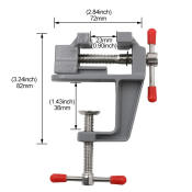 Mini Aluminum Alloy Bench Vise - DIY Tool