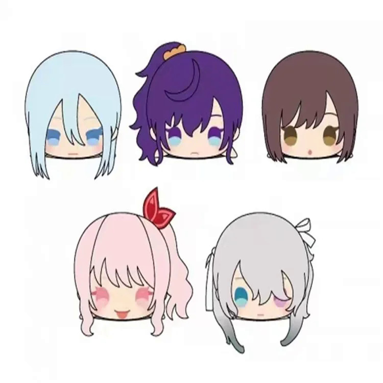 Dự Án Sekai Đầy Màu Sắc Sân Khấu Nightcord Thanh Mochi Vol.5 Yoisaki Kanade akiyama Mizuki Asahina Mafuyu Enanan Sang Trọng Mặt Dây Đồ Chơi