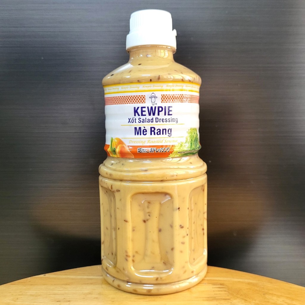 KEWPIE - chai lùn 500ml - SỐT MÈ RANG Dressing Roasted Sesame