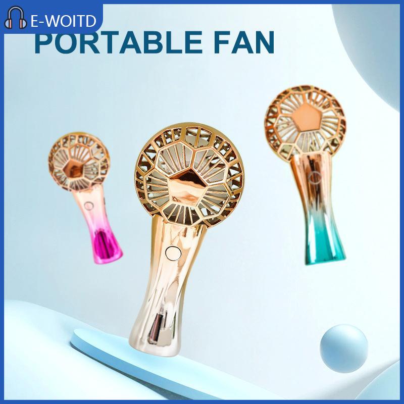 General Handheld Mini Fan, Portable USB Rechargeable, 3 Levels Adjust