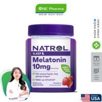 Kẹo Dẻo Natrol Gummies Melatonin Hỗ Trợ Ngủ Ngon - 90 Viên