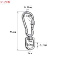 🚚【Local Express Delivery】🚚 Stainless Steel Swivel Snap Hooks Locking Dog Leash Buckle Quick Release Buckle Carabiner Clips For Dog Walking Camping
